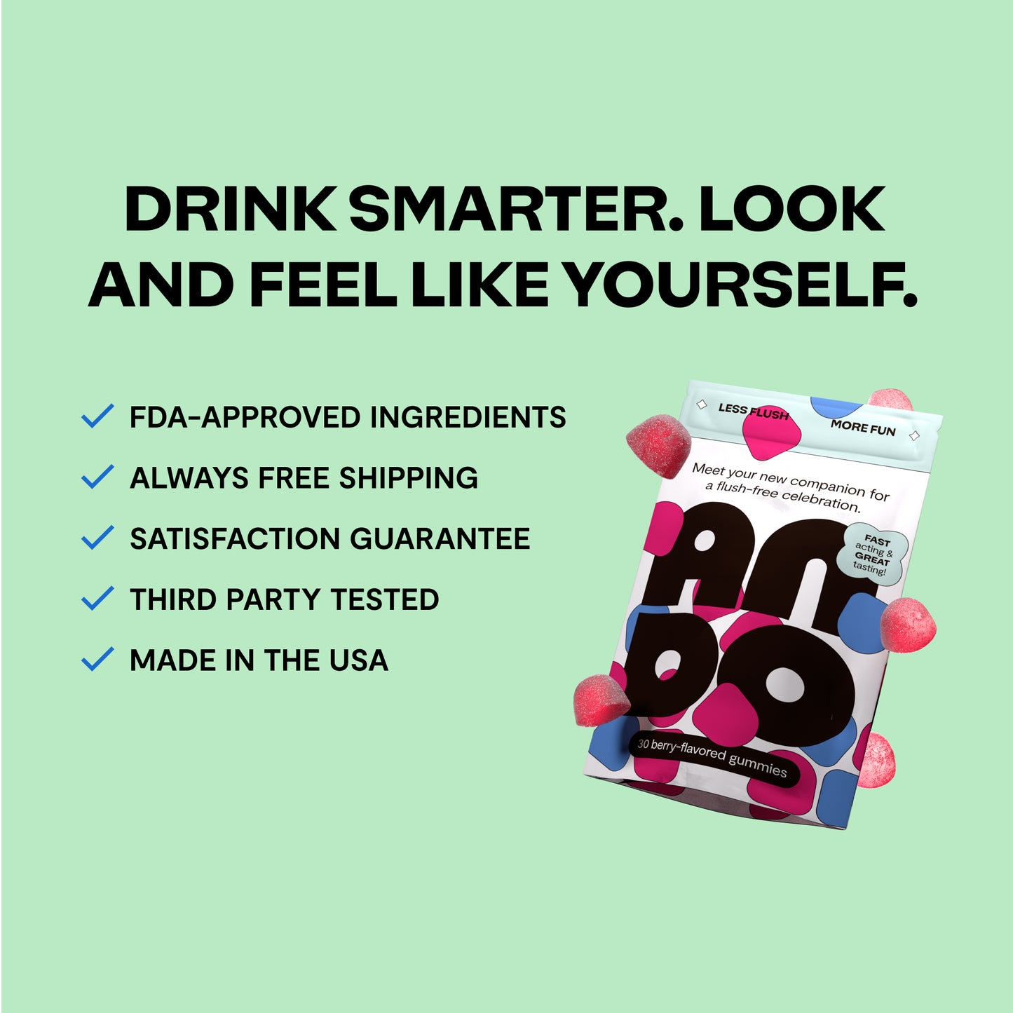 Ando Anti-Alcohol Flush Gummy